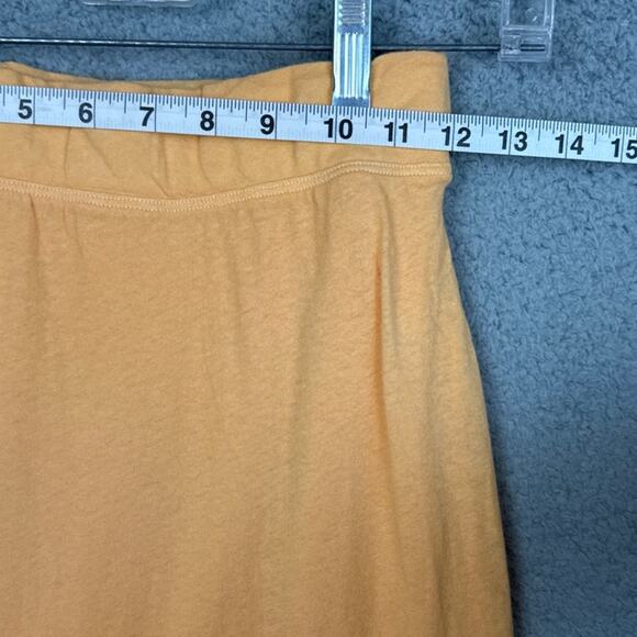 Frank & Eileen Tee Lab Ultimate Asymmetrical Skirt 100% Cotton Lined Creamsicle - Picture 4 of 9